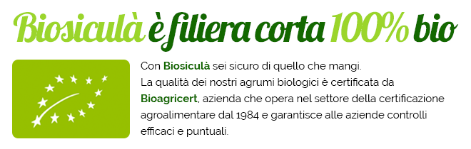 Biosiculà Certificazione Bioagricert